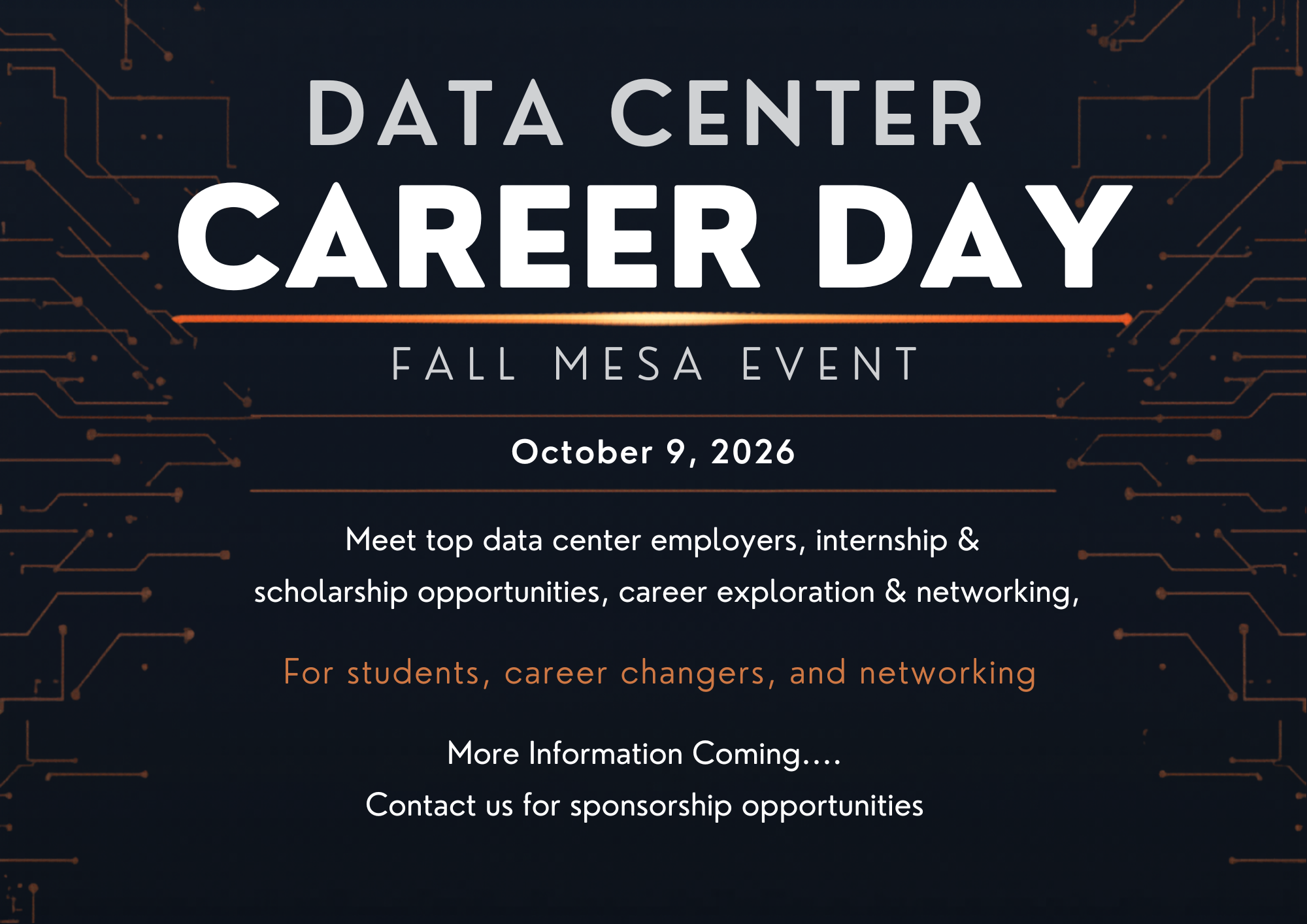 Data Center Career Day Fall 2026